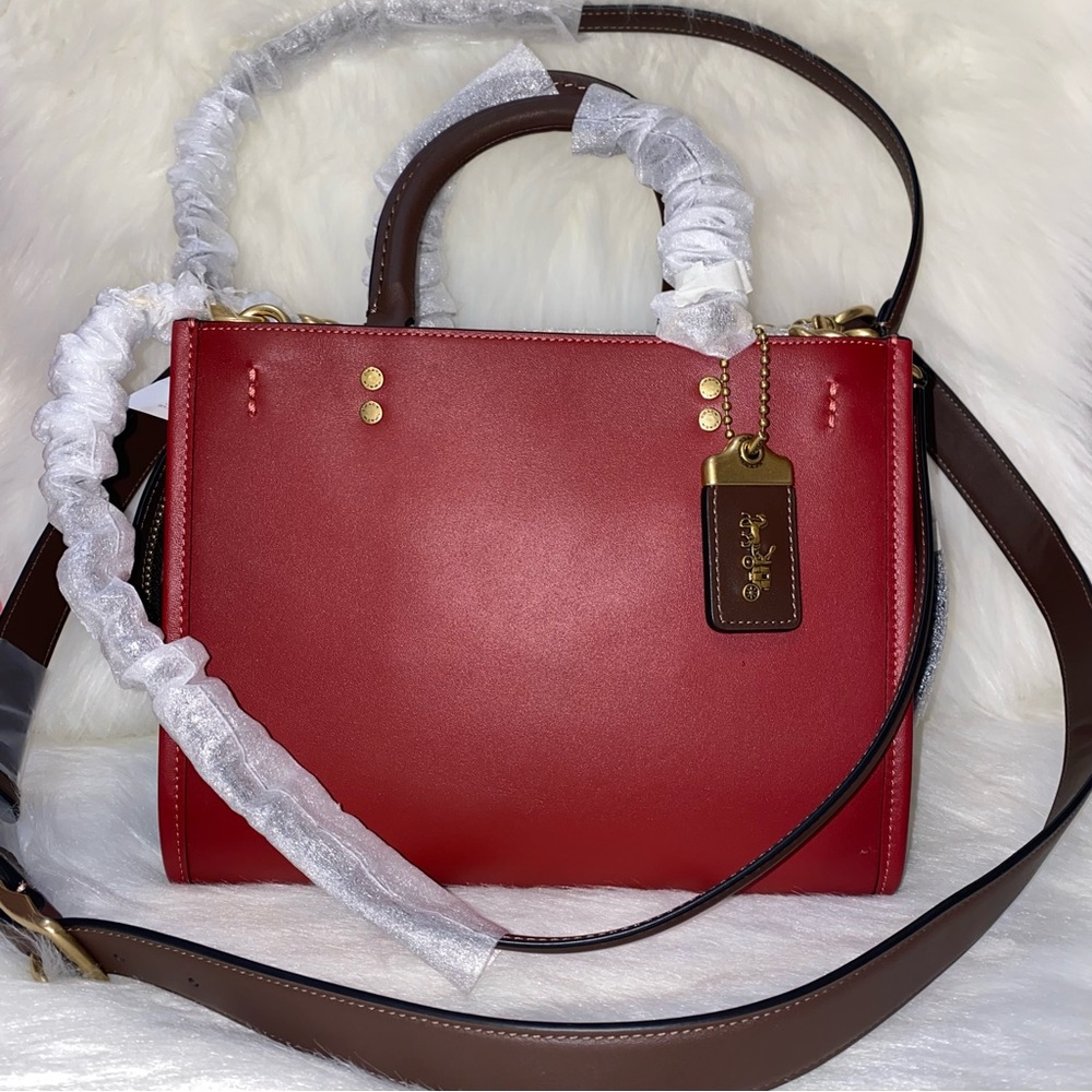 Coach leather purse Rogue 25 New